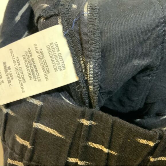 J. Crew Pull-on Ikat Pant with Metallic Tux Stripe size 2 P1 - Picture 5 of 6